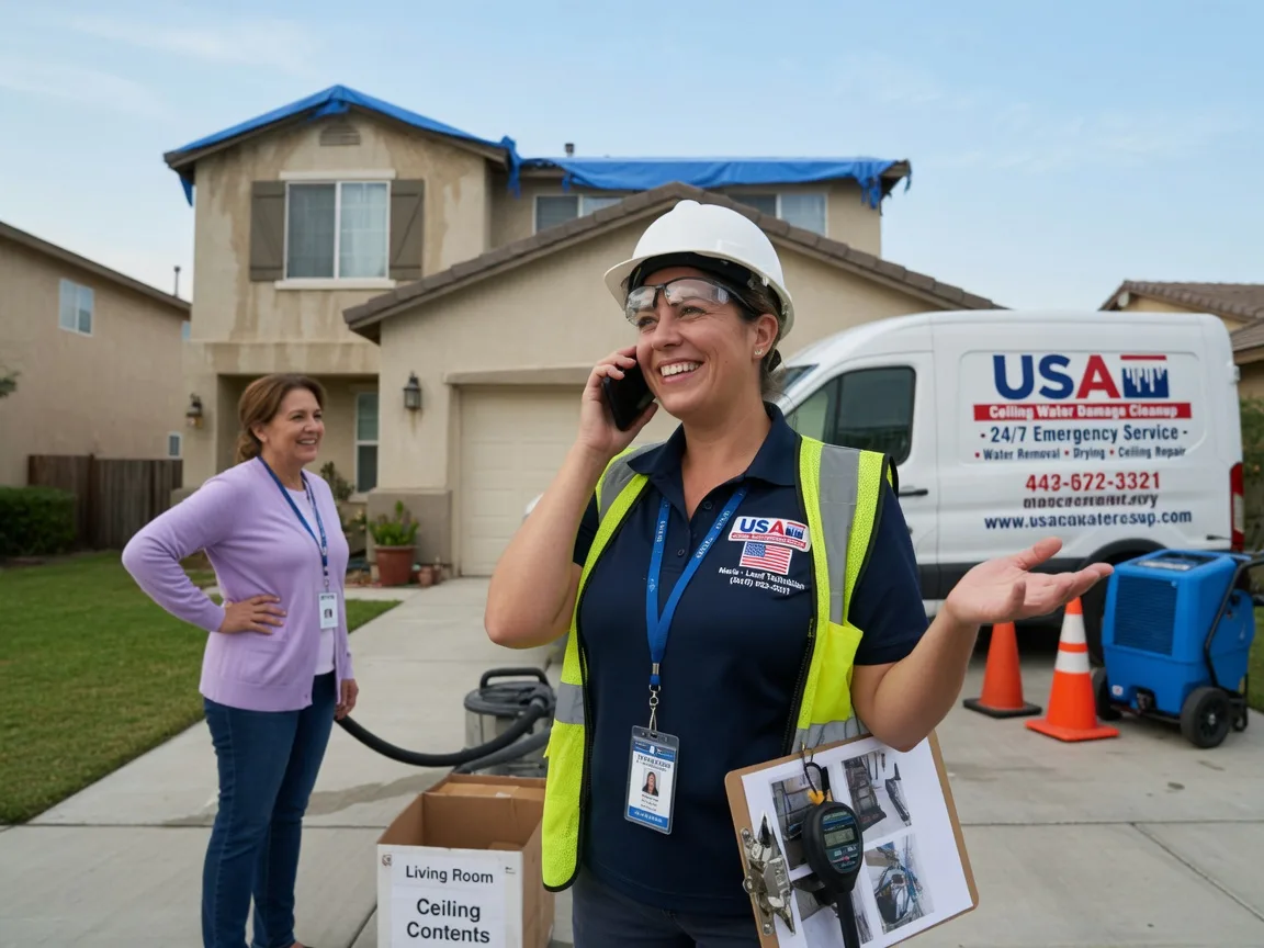 Ceiling Water Damage Restoration Lavina, MT FAQs